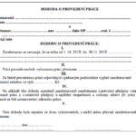 Pracovní smlouva dohoda o provedení práce