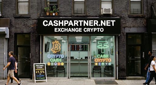 24/7 Exchange cash-to-cash automat